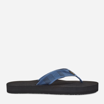 Teva Original Mush Men's Dark Blue Flip Flops CA62978 Canada Online